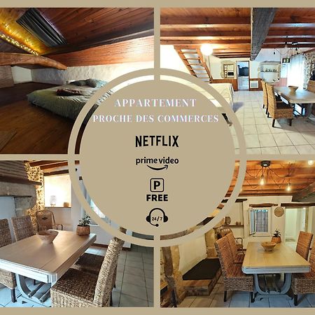 Logement Entier Style Chalet - 1 A 5 Pers - Langon  Exterior photo